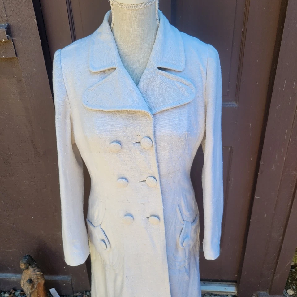 Vintage Gerd Inez 60s/70s Swedish Mod Coat And Jacket Set Sm/MED 40 - Image 2 of 4