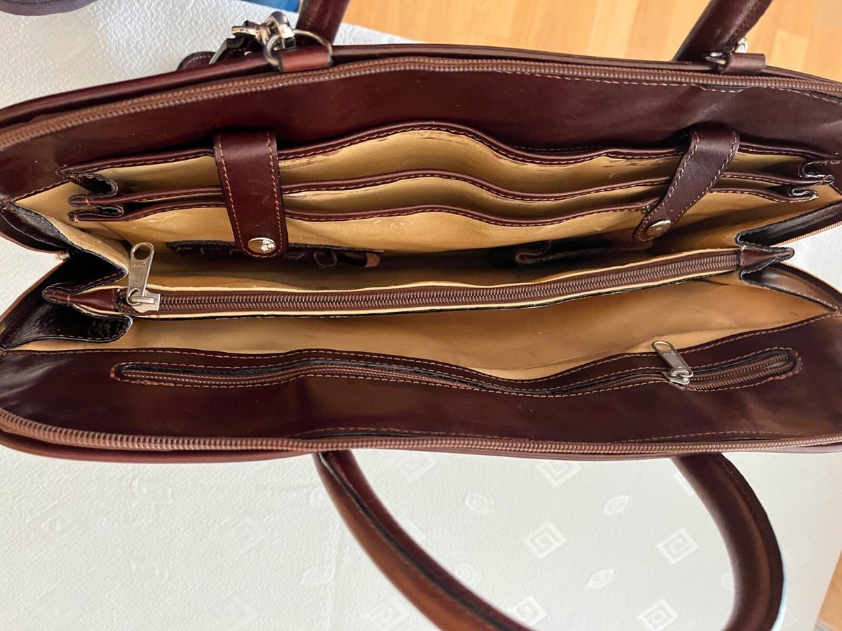 Condor Leather Bag with metal finishes | eBay Condor Leather Bag with metal finishes | eBay