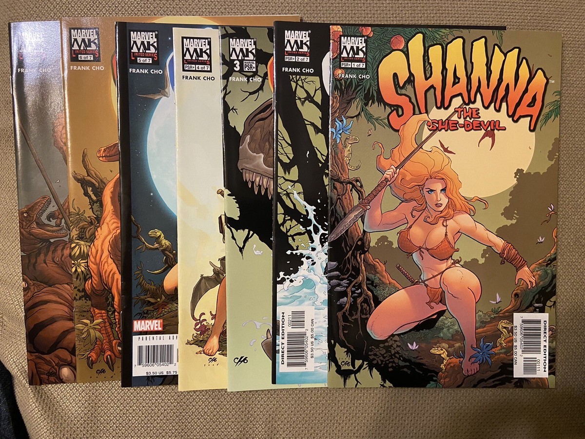 【未開封】MARVEL SHANNA The She-Devil Amazon.com: Shanna, The She-Devil (2005) #6 (of 7) eBook