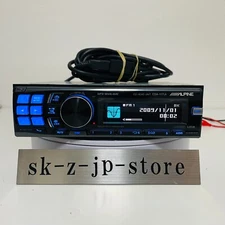 ALPINE CDA-117Ji 1DIN Car Stereo Audio CD Deck MP3 WMA AAC USB iPod JDM Used