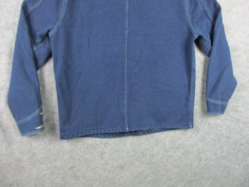 Chaqueta polar para tareas J.Crew Wallace & Barnes extra grande azul índigo forrada - Imagen 20 de 22