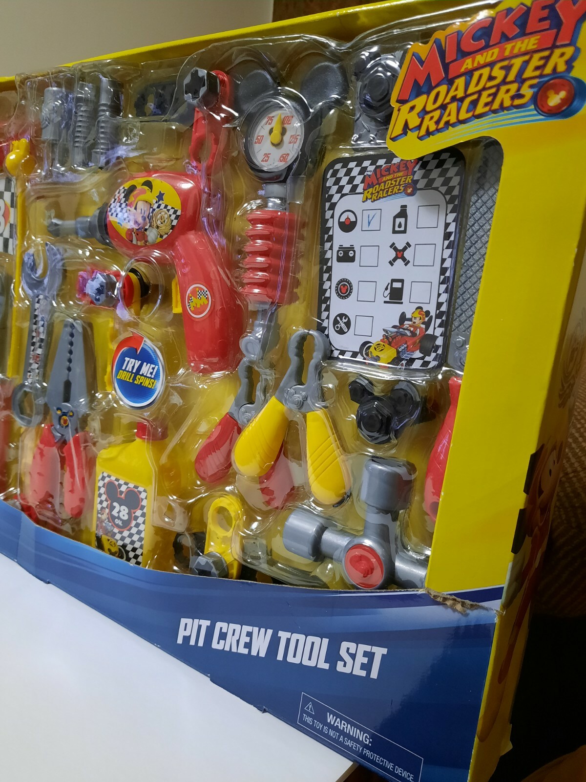 MICKEY AND THE ROADSTER RACERS TOOL SET 