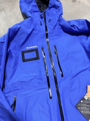 Mammut Mountain Pro 2.0 2L GTX HS GORE-TEX Jacket Blue Mens Size