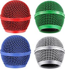 4PCS Beta58A Mesh Microphone Heads, Microphone Head Replacement, Microphone Gril