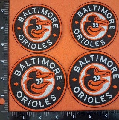 4 Qty. BALTIMORE ORIOLES BASEBALL MLB PATCHES