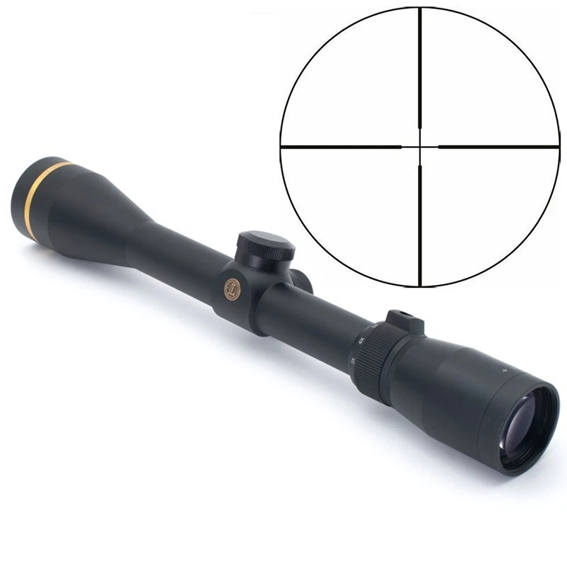 Mira para rifle LP 3-9x40 mira para rifle Hunt-Plex tubo de 30 mm negro mate tamaño 1:1 Foto 3 de 4