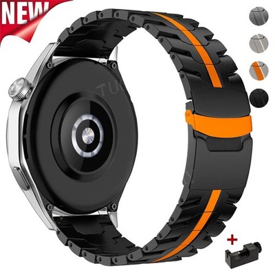 22mm Titan Metall Armband für Huami Amazfit GTR 4 3 2 2e Pro 47mm Stratos 2 Pace