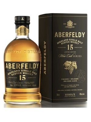 Aberfeldy 15 Years Bolgheri Red Wine Cask Single Malt Scotch Whisky 4