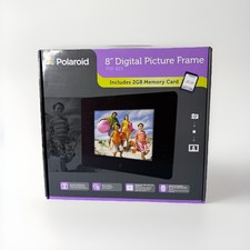 Polaroid Digital Picture Frame 8  Inch  2GB Memory Card PDF-825