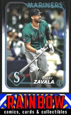 2024 Topps Update #US180 Seby Zavala Seattle Mariners