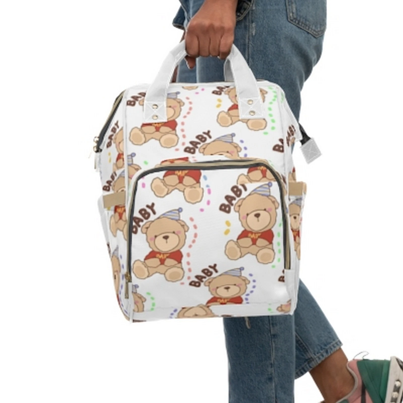 Cute Bears Nursery Diaper Backpack