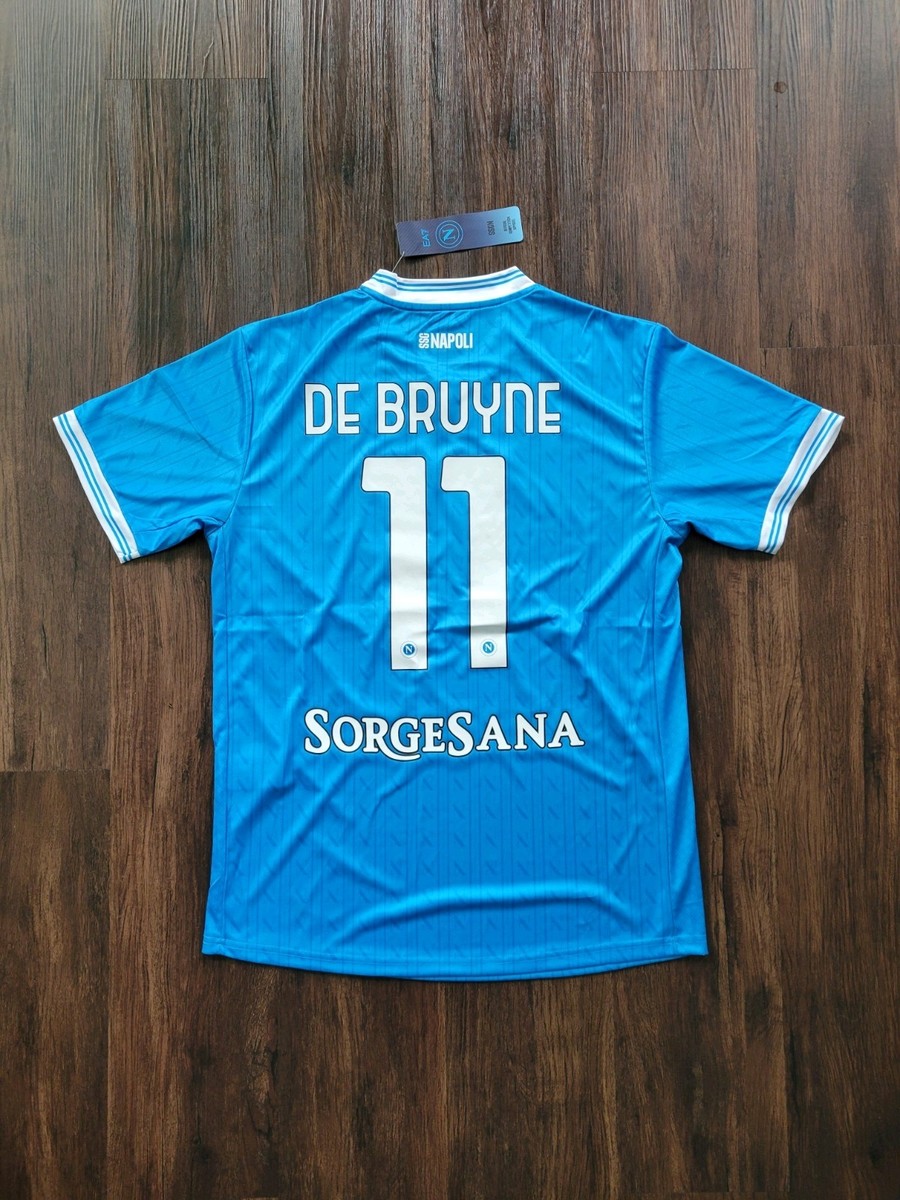 サイズ：M ナポリ スペシャルジャージ 【DE BRUYNE 11 番】 サイズ：L ナポリ スペシャルジャージ 【DE BRUYNE 11 番