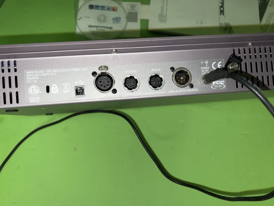 ETC SmartFade 2496 DMX Lighting Control Console With Power Supply & Docs - Image 4 of 4