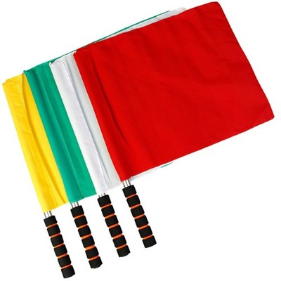 4 Stück Schiedsrichter-Flagge, Volleyball-Linienrichter-Flagge, Schiedsrich1436