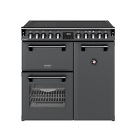 Stove Richmond Deluxe 90cm Electric Induction Range Cooker Anthracite Grey