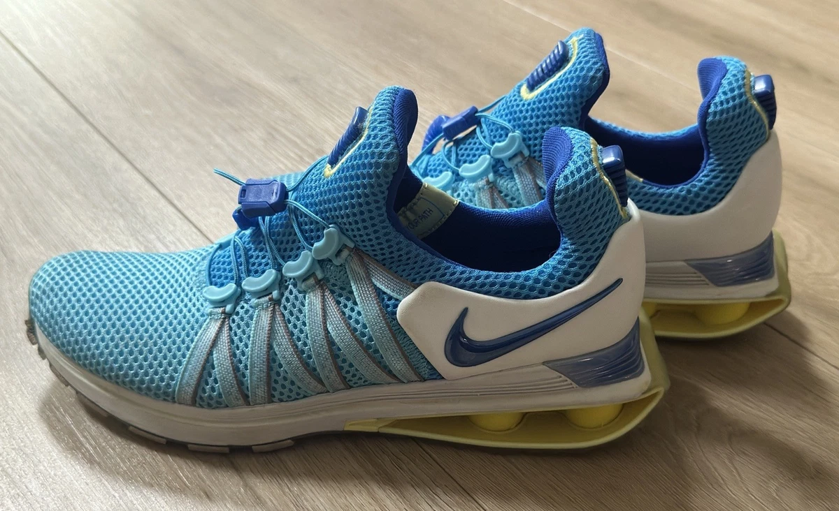 Nike Shox Gravity Mens Size 12 Navy Blue Running Shoes Comfort Walking Sneakers Nike Shox Gravity Blue for sale | eBay main image 4