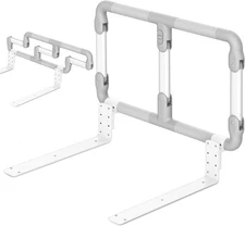 Retaoldth Folding Bed Assist Rail Aluminum Safety Bed Rail for Seniors