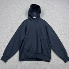UNIQLO : C Sweat Oversized Pullover Hoodie Men's Small Navy Heavy Sweatshirt