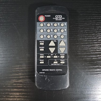 OEM Orion Closed Caption Decoder CCD Remote 076R074050 Replacement Tested Works!