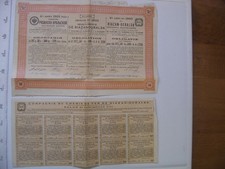 1903 Emprunt Compagnie de Chemin de Fer RIAZAN OURALSK Loan Bond Obligation