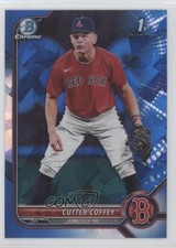 2022 Bowman Chrome Draft Sapphire Edition Cutter Coffey #BDC-200 0h29