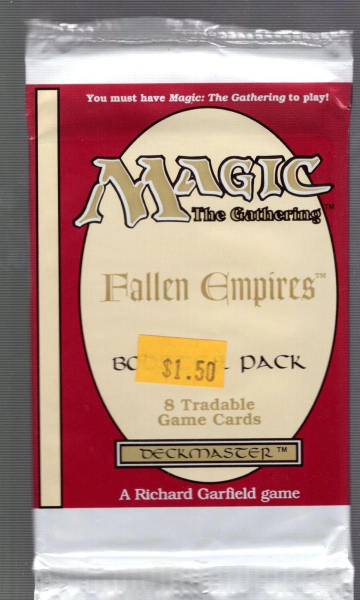 Magic: The Gathering Fallen Empires Sealed Collectible Card Game