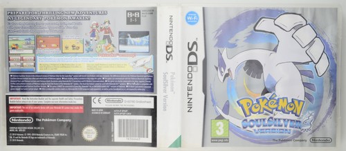 Pokemon SoulSilver Version Nintendo DS PAL | MANUAL | TESTED | GAME FREAK - Picture 2 of 7