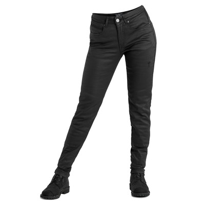 PANDO MOTO LORICA KEV 02 DAMEN JEANS - SCHWARZ