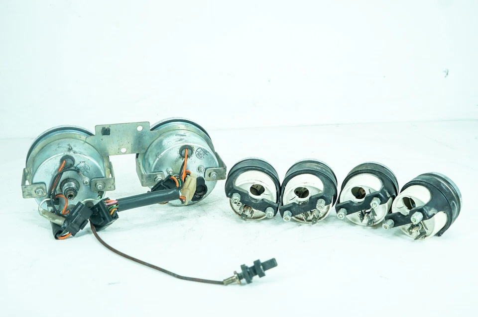 Velocímetro Harley Electra Class Touring 97 Speedo combustible voltios aceite medidores de aire 649 millas 1373 Foto 2 de 4