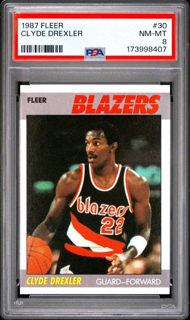 Clyde Drexler 1987 Fleer Fleer