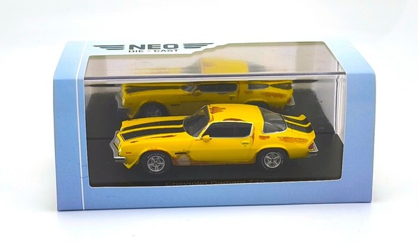 Chevrolet Camaro Z28 Gelb 1975 Spezialausgabe Neo 47351 1:43 Usa Auto Harz-image