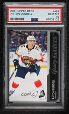 2021-22 Upper Deck Series 2 Young Guns Anton Lundell #489 PSA 10 GEM MT 2bd