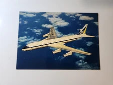 UAT Aeromaritime Douglas DC 8 Jetliner Postcard Mexichrome