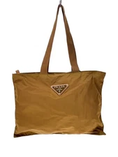 PRADA Tote Bag Nylon CML Solid From Japan Prada