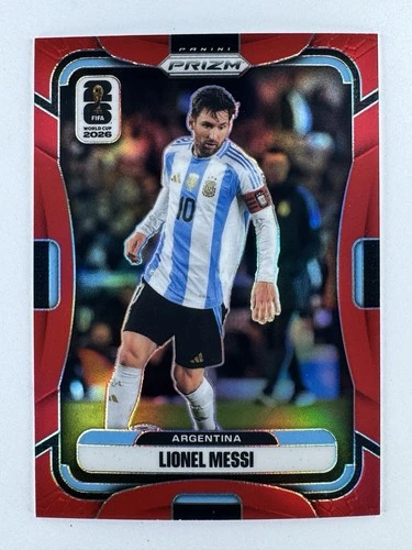 World Cup Lionel Messi 2026 Panini Prizm World Cup Lionel Messi #10 Red