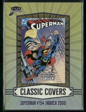 2025 Fleer Brilliants Superman #CC-13 Superman #154 Classic Covers