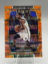 2021-22 Panini Select - Concourse Kyrie Irving #80 Orange Flash Prizm