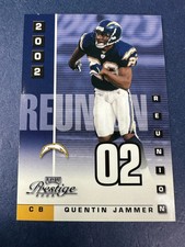 2002 Playoff Prestige Reunion #25 Quentin Jammer Chargers /2002 RC