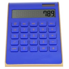 Portable 10 Digits Calculator Ultra Thin Solar Power Calculator For Home Office