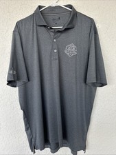 New JOHNNIE-O Hall Of Fame Golf Classic PGA 2024 Gray Golf Polo Shirt Size XL