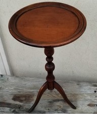 Tavolino Servomuto Servitore Antico Legno NOCE Servo Muto Portavaso comodino