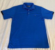 Callaway Golf Polo Shirt Opti Dri Polo Blue Men  s Short Sleeve Size S