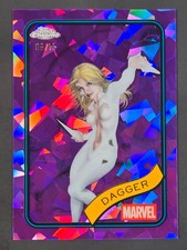 2025 Topps Marvel Comics Chrome Sapphire Dagger Purple Sapphire /15 #63