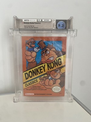 Nintendo NES Donkey Kong ClassicsUSA CIB WATA 9.2 no vga