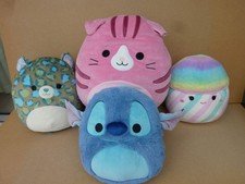 4 Large Squishmallows.(see description).