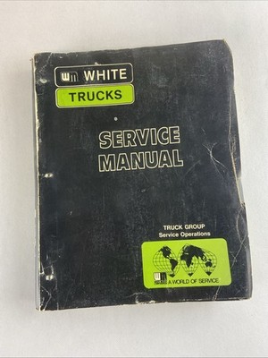 1976 White Trucks Service Shop Repair Starter Alternator Regulator Diagrams