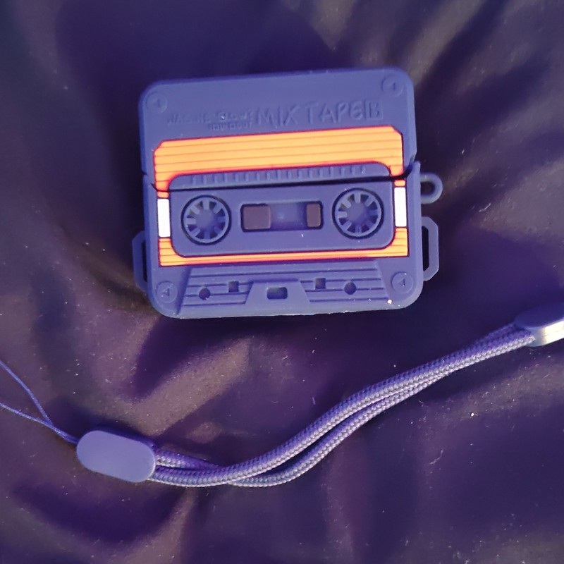 ​MOFREE Retro Cassette Tape Case for Samsung Galaxy Buds 3 / Buds 3 Pro Blue/Red