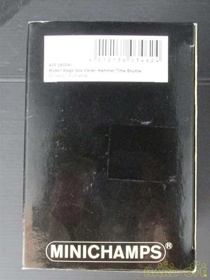 MINICHAMPS HAMMER TIME SHUTTLE Mercedes-Benz Atego Box Trailer - Image 3 of 4