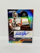 2025 Prizm Draft Picks KORDELL STEWART Legends Patch Auto Tie-Dye /25 #LPA-KST