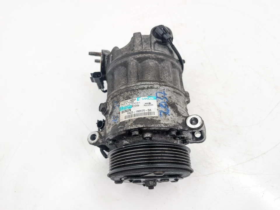 JAGUAR XJ X351 AC AIR CON COMPRESSOR PUMP 3.0 / 306DT DIESEL 9X2319D629DA 2010 - Image 3 of 4